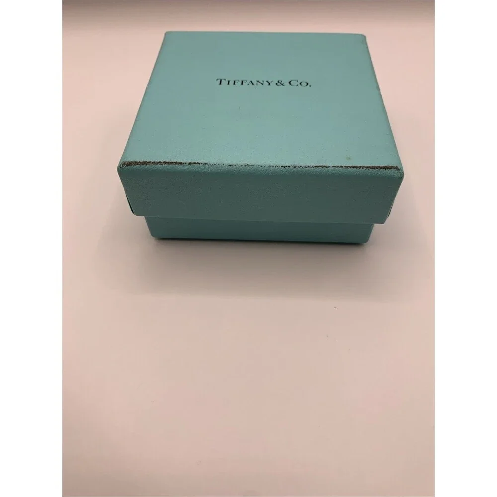 Tiffany & Co Jewelry Gift Box Teal Blue 3